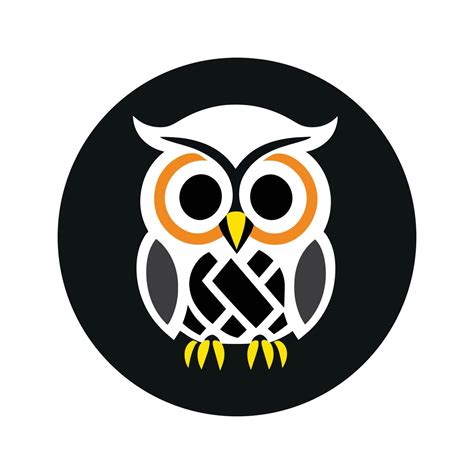 Minimalist Owl Logo 23692925 Vector Art at Vecteezy