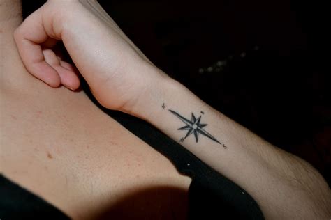 My north star tattoo. My thoughts behind this were that as a child I ...