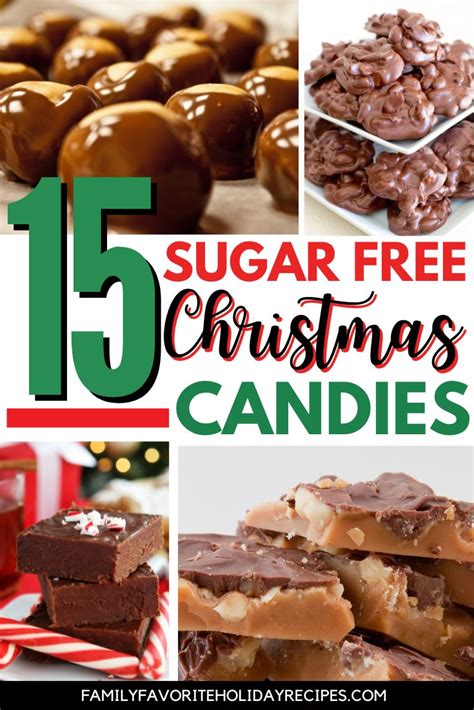 15+ Sugar Free Christmas Candy Recipes - Family Favorite Holiday Recipes