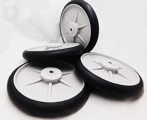 200mm Stryker stretcher wheels