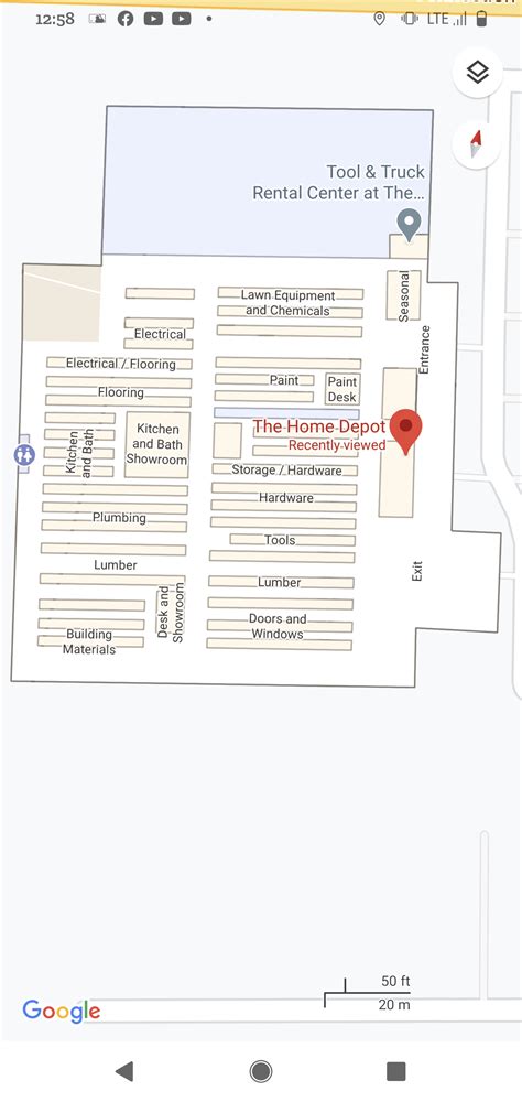 Home Depot Store Layout