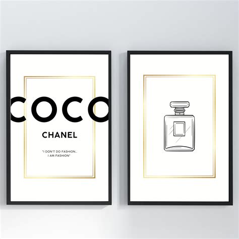 Introducir 72+ imagen free printable chanel wall art - Abzlocal.mx