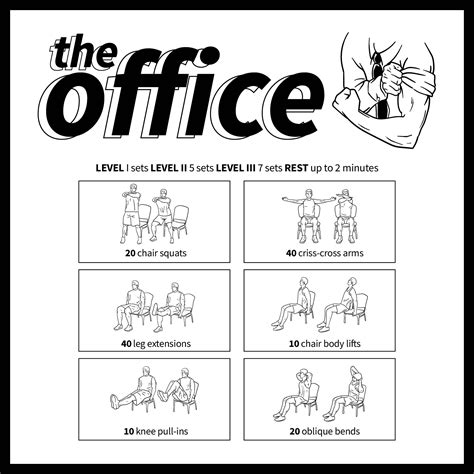 10 Best Printable Chair Exercises PDF for Free at Printablee (2024)