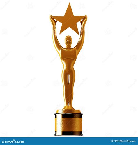 Gold Star Award Royalty Free Stock Image - Image: 21051886