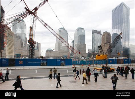 Ground Zero construction site, New York City, New York, United States ...