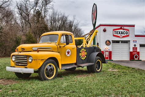 The Old Ford Tow Truck Photograph by Kristia Adams - Fine Art America