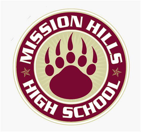 School Logo, Mission Hills High School - Circle, HD Png Download - kindpng