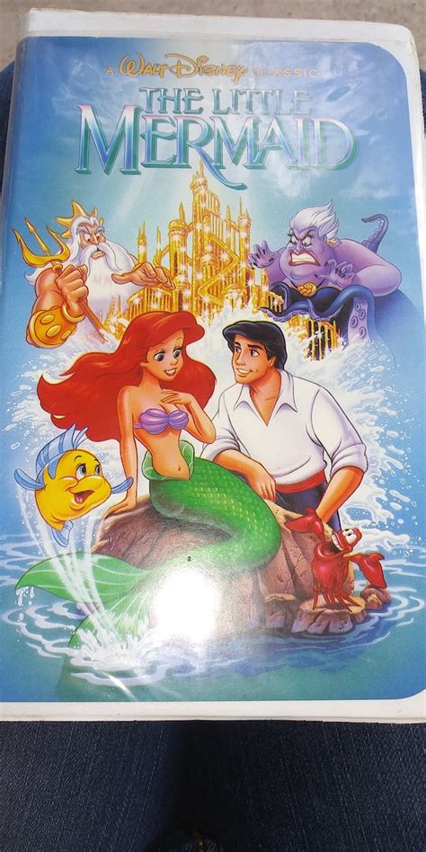 The Little Mermaid Vhs Box