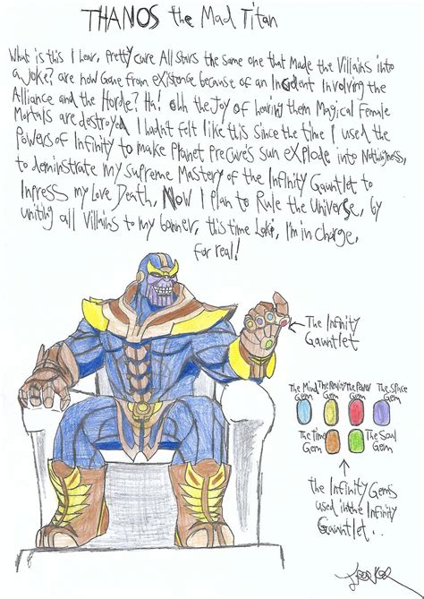 Marvel Super Villain: Thanos by a22d on DeviantArt