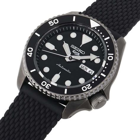 Seiko 5 Sports Black Dial Automatic Men's Watch SRPD65K2