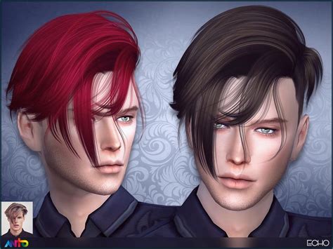 Messy shaved/mid length hair for your sims Found in TSR Category 'Sims 4 Male Hairstyles' Sims 4 ...