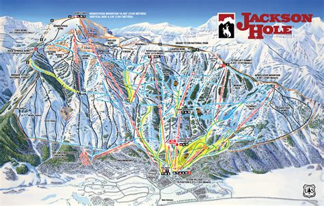 Jackson Hole Ski Resort Trail Map