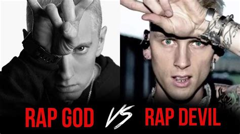 Eminem VS Machine Gun Kelly | Metal Amino