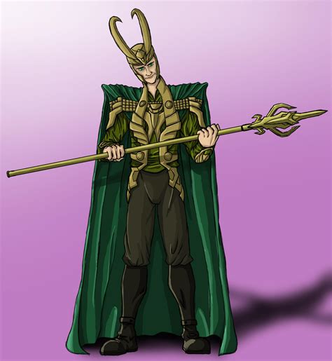 Loki, the God of Mischief by BenSmith128 on DeviantArt