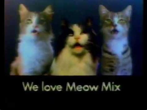 Meow Mix ad, 1984 - YouTube