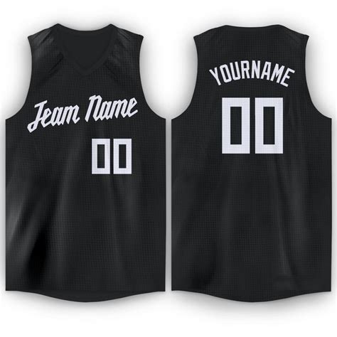 Custom Black White V-Neck Basketball Jersey , Choose Your Own Custom Basketball Jerseys Online ...