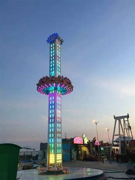 thrill rides amusement park attraction flying tower free fall games for sale | Amusement ...