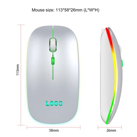 Rechargeable Lithium Battery 2.4GHz Mouse Gamer Wireless Products from ...