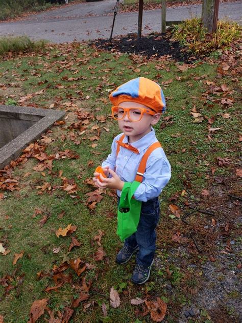 Blippi Halloween Costume | Halloween costumes, Family halloween costumes, Family costumes