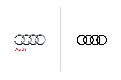 Audi alterou logotipo em 2016 e adotou o Flat Design – Design Conceitual