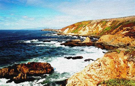 Ocean Paintings - Google Search | Ocean painting, Nature beach, Mountain paintings