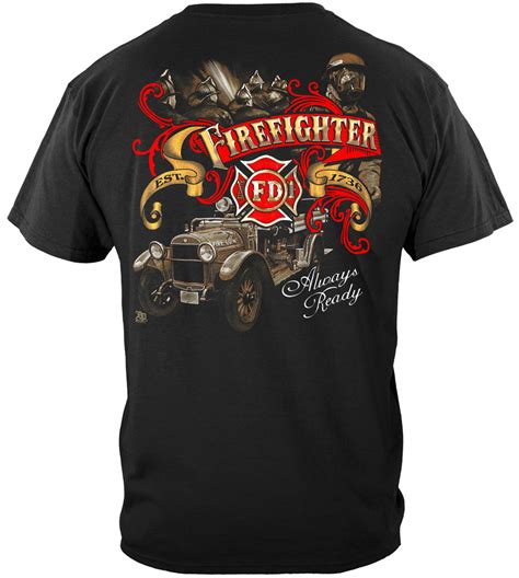 Always Ready Firefighter T-shirt | Firefighter.com