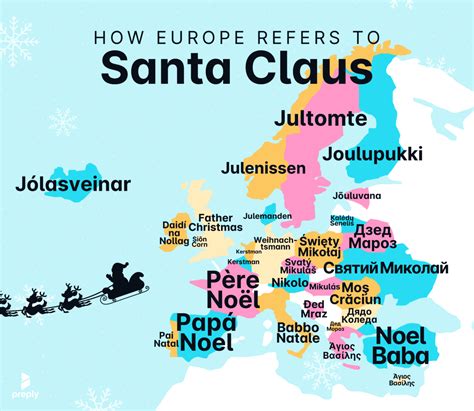 How the World Refers to ‘Santa Claus’