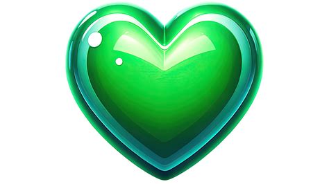 Green Heart Emoji - what it means and how to use it