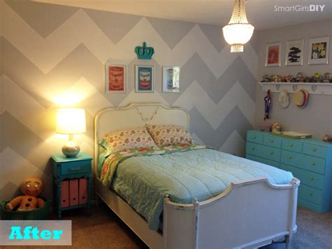 How to Paint a Chevron Wall