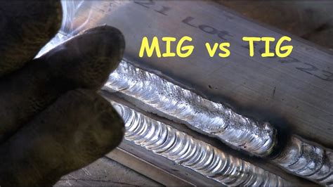 Welding Aluminum TIG vs MIG Spool Gun - YouTube