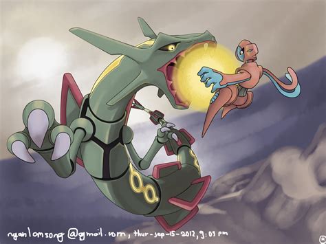 Rayquaza - deoxys - pokemon by nganlamsong on DeviantArt