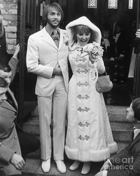 Maurice Gibb And Lulu by Bettmann