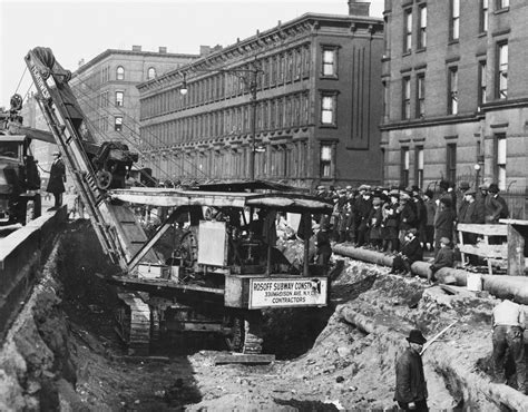 Photos Of New York City's Subway Construction