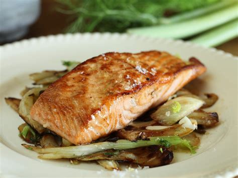 Pan Fried Salmon with Fennel Recipe | Maggie Beer