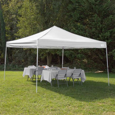 Caravan Canopy 21006906011 TitanShade 10' x 10' White Straight Leg ...