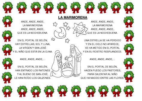 El Blog de la seño Sara : Navidad: letras de villancicos