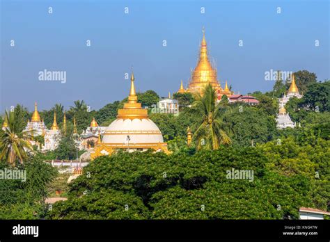 Sagaing Hill, Mandalay, Myanmar, Asia Stock Photo - Alamy