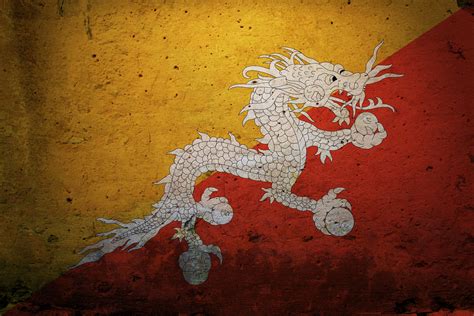 Misc Flag Of Bhutan HD Wallpaper