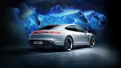 The all-electric Porsche Taycan launches in Korea with a breath-taking ...