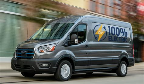 Ford Debuts Its All-Electric Ford E-Transit Cargo Van - Chauffeur Driven Magazine