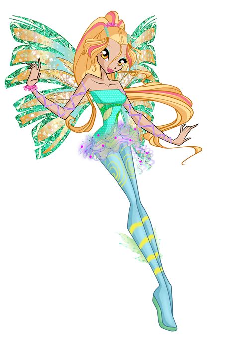 Winx:Daphne 2D sirenix transformation by krasitooo on DeviantArt