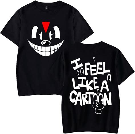 Lil Darkie Cartoon Tee Women Men Crewneck Short Sleeve T-Shirt Fashion Summer Tops : Amazon.ca ...