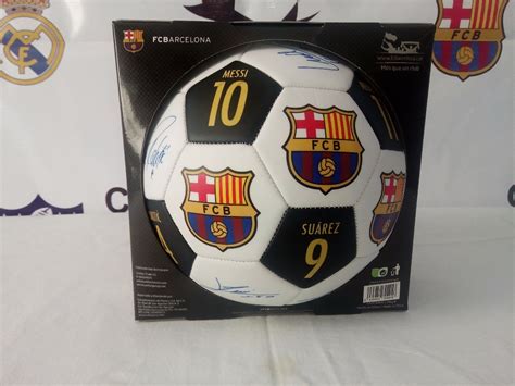 Balon Original Barcelona Firmado X Messi Y Equipo 2 Modelos | Meses sin intereses