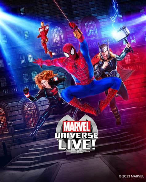 Marvel Universe Live | Adelaide Entertainment Centre | 26-28 Apr 2024 - Play & Go AdelaidePlay ...