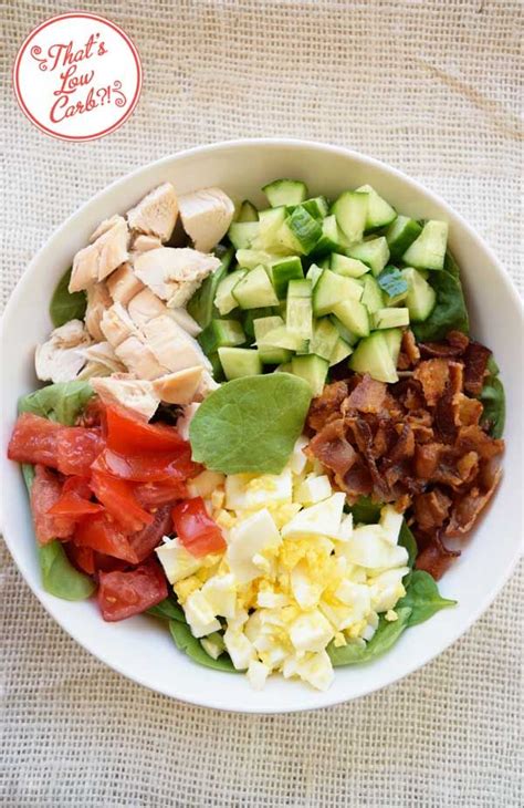 This delightful, low carb salad is filling, nutritious and fits a low ...