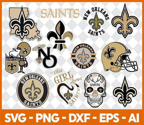 New Orleans Saints NFL Svg- National Football League - Digital Download