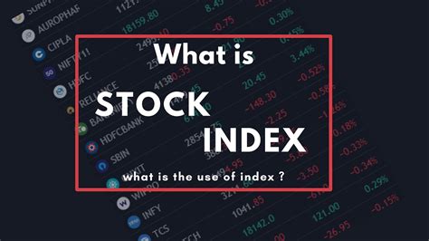 What is a stock market index, and what are the types of stock market ...