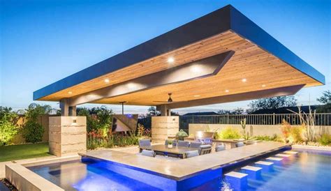 Custom Pool, Bold Architecture, Cantilevered Patio, Living Lavishly in ...