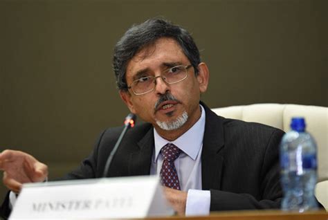 Ebrahim Patel South African Minister of Trade and Industry 1