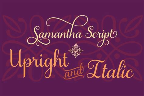 Samantha Family (1901) | Script Fonts | Font Bundles | Samantha font, Free script fonts, Popular ...